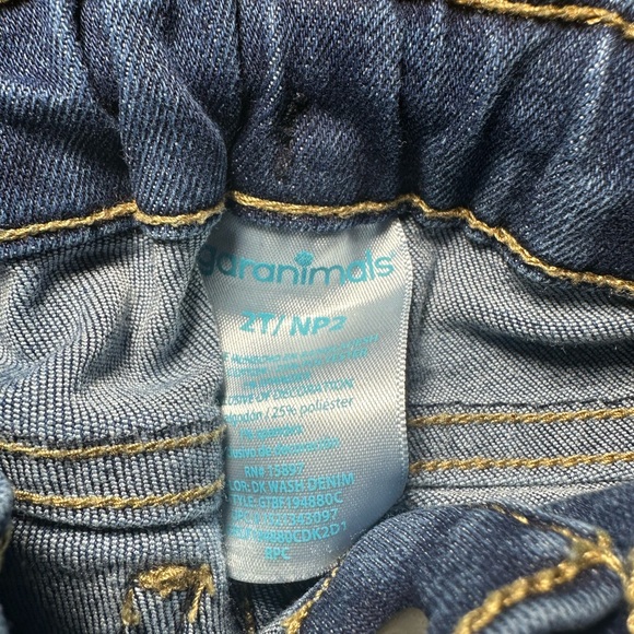 Lot of 4 Toddler Boy Skinny Jeans Gap Old Navy Wrangler Blue Denim Sz 24m 2T - Picture 6 of 7
